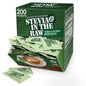 Stevia In The Raw Stevia Sweetener Packets, 200 Ct Box, Zero Calorie Stevia Sugar Substitute Packets, No Erythritol or Artificial Flavors, Vegan, Gluten Free, Kosher, Low Glycemic Index